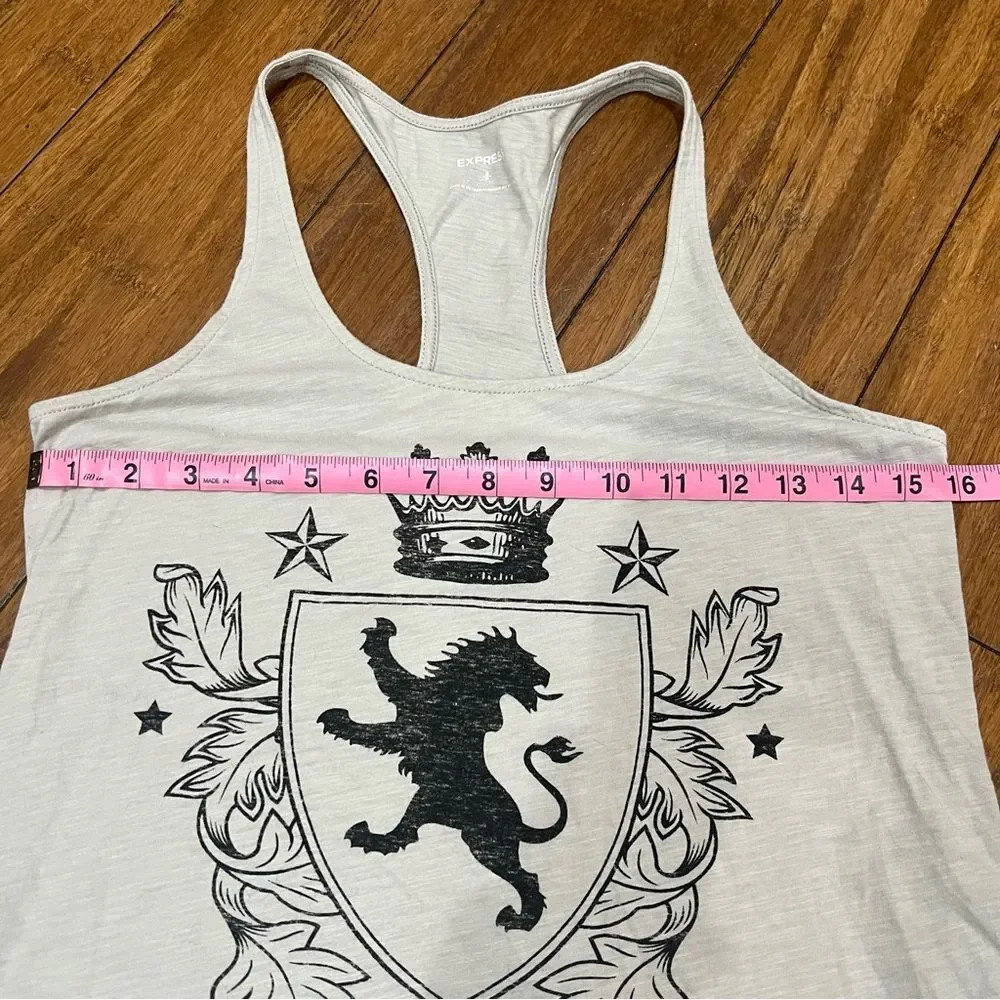 Express Logo Razorback Tank Top - Picture 14 of 16